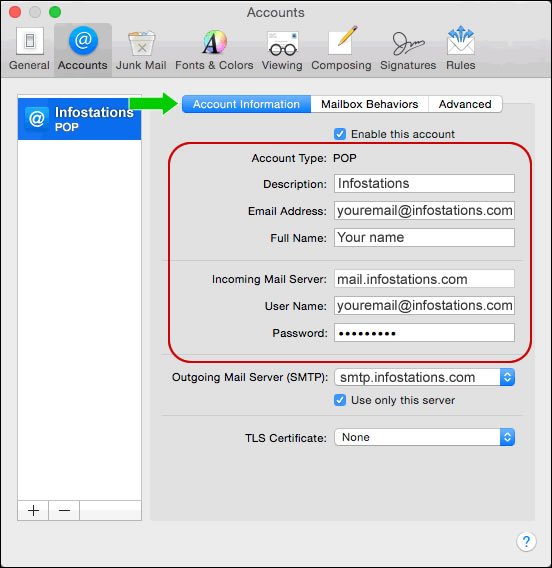 Mac Mail Settings Mac Mail Settings